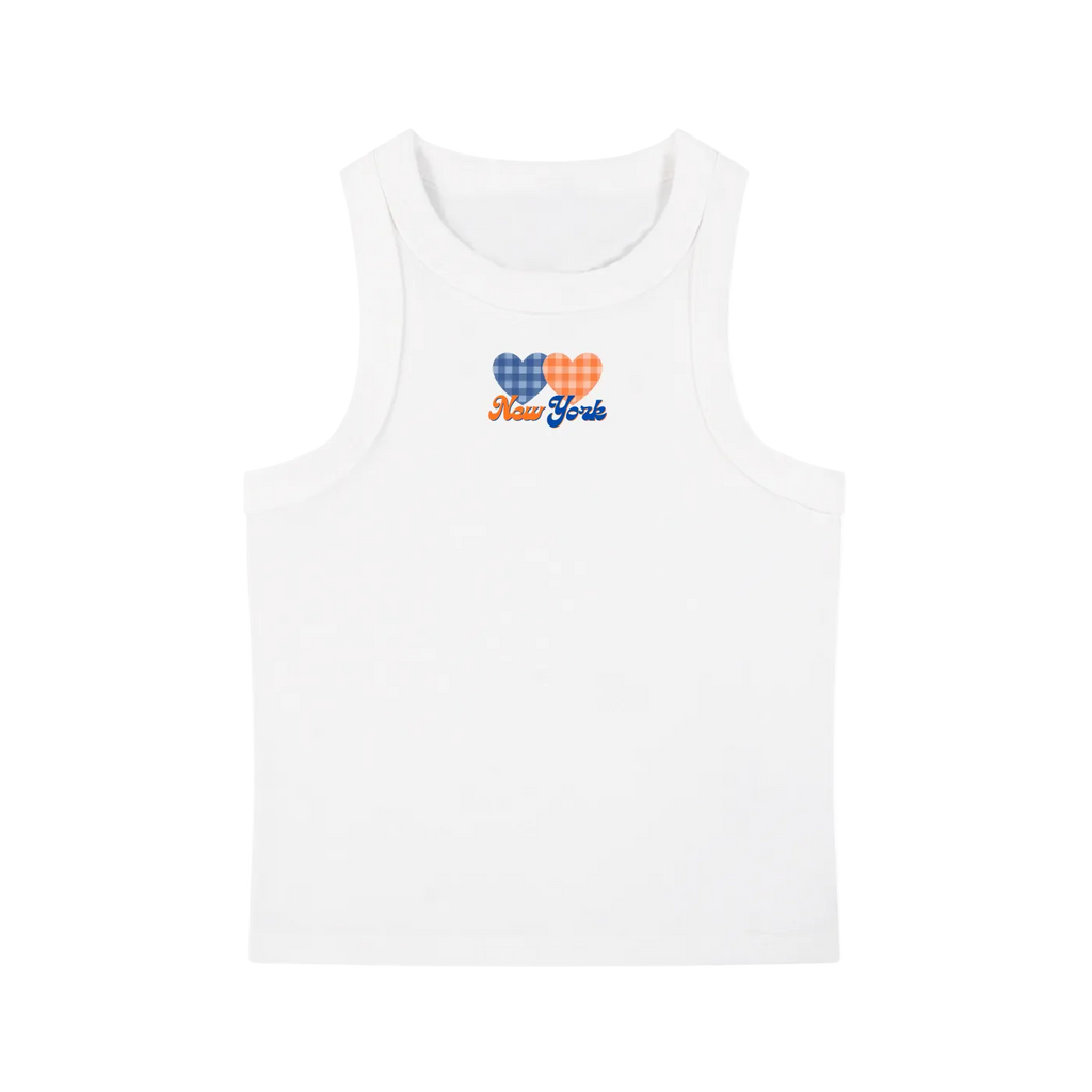 Knicks Heart Snow Washed Tank Top