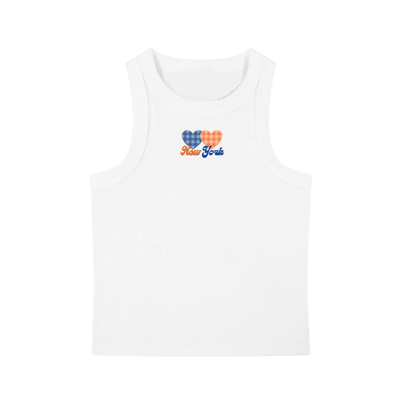 Knicks Heart Snow Washed Tank Top